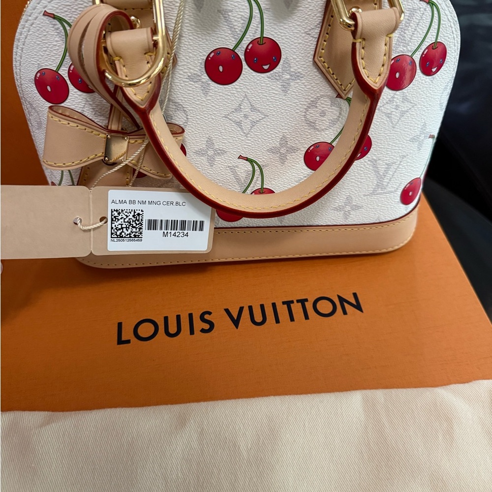 Louis Vuitton Mini Bag with Cherry Design